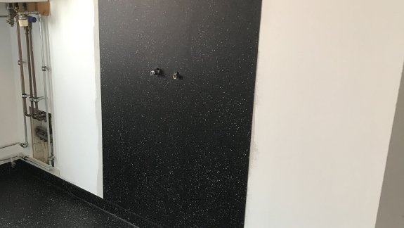 sort vådrumsvinyl
